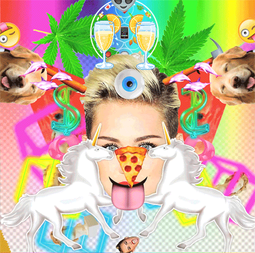 Miley Cyrus by Anne Horell